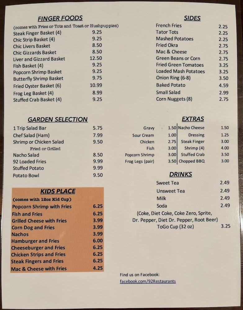 92 Restaurant Boudain Balls