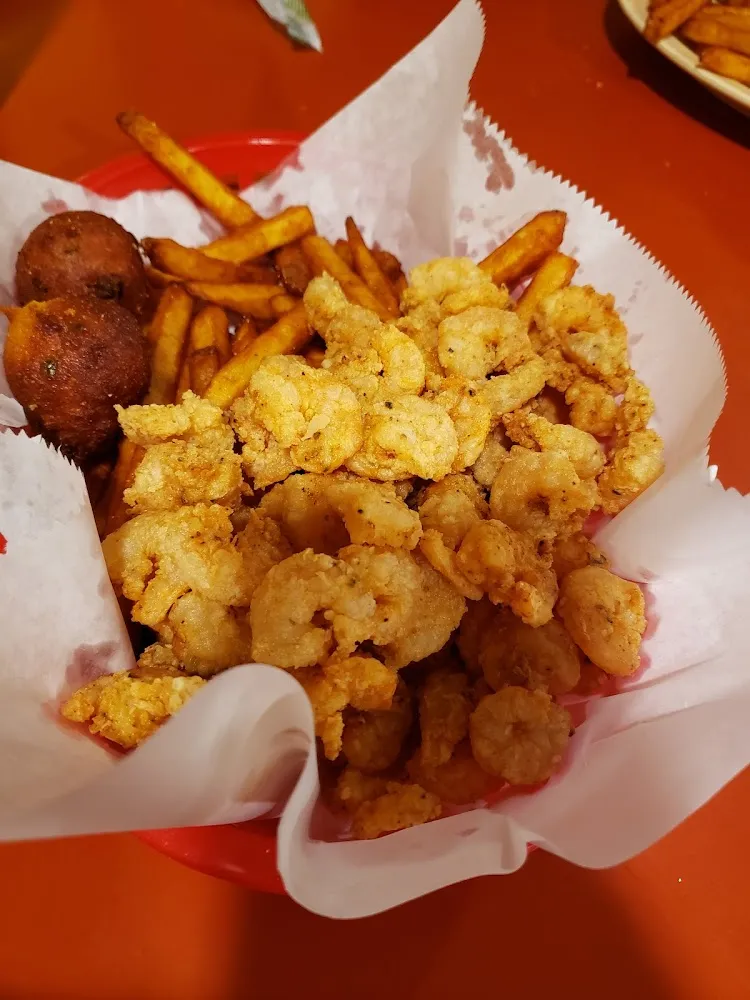 Popcorn Shrimp Basket